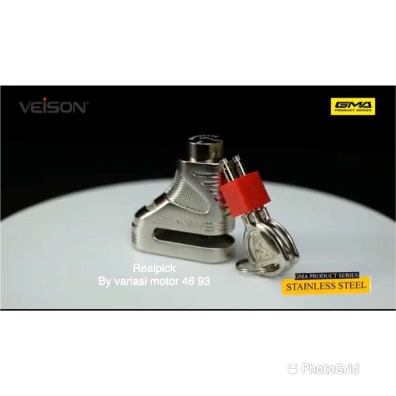 kundi disc cakram anti maling kunci motor anti maling