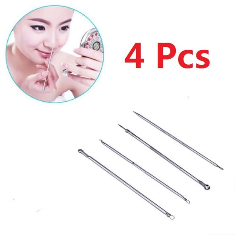 Stainless steel Blackhead Removal Tool Set (4pcs)