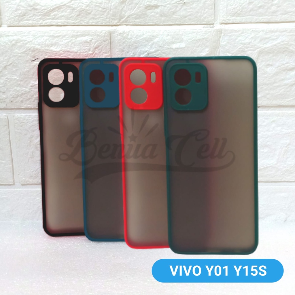 SOFTCASE VIVO Y01 - CASE MATTE FULL COLOR VIVO Y01 NEW 2022