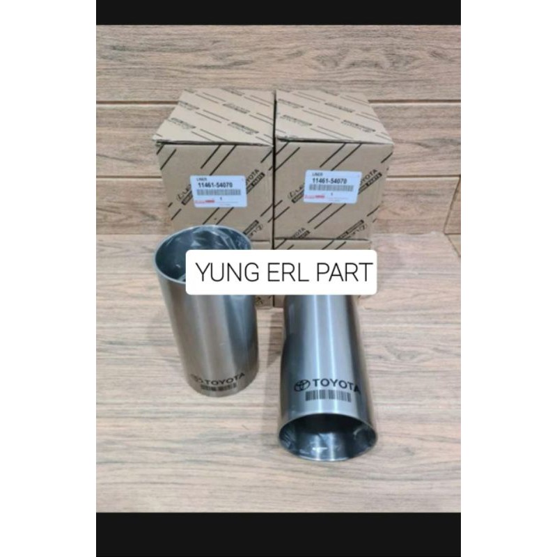 Liner Boring Kijang Diesel 7K Diesel 2L Cylinder Liner Only Kijang 7K Diesel 2L