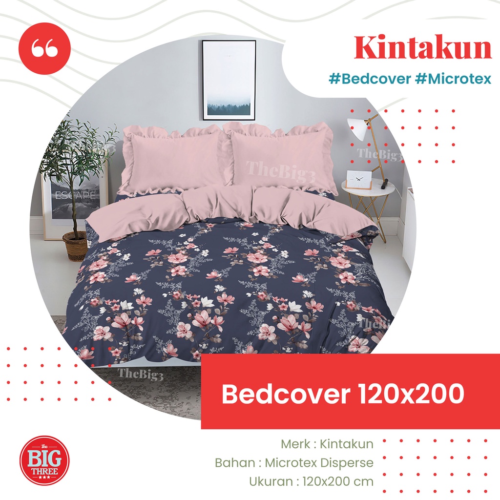 KINTAKUN Bedcover + Sprei 120x200 motif Amina Adira Madana Wiyata Gemi Rena Marma Candramawa Azura Bakula Elva Bena Hanum Kirana Dahayu  Amerta Gian Gista Janitra Kartika Rahajeng Savita Tarani Utari Wira - SINGLE 120 BC TBT