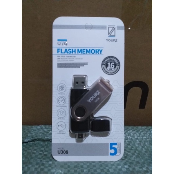 Ready OTG FLASHDISK MICRO YOURZ ORIGINAL 2GB/4Gb/8GB/16GB/32GB/64GB/128GB REAL QUALITY