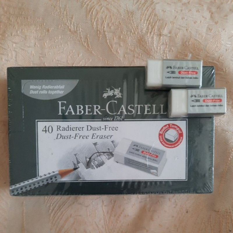 

(ECER)Penghapus Faber castell kecil /Stip Dust Free