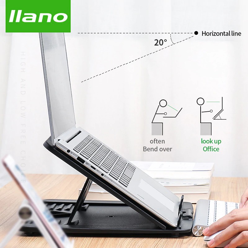 Bebas ongkir Universal for Macbook Pro Laptop Stand for Apple MacBook Air Pro 11-15" Foldable