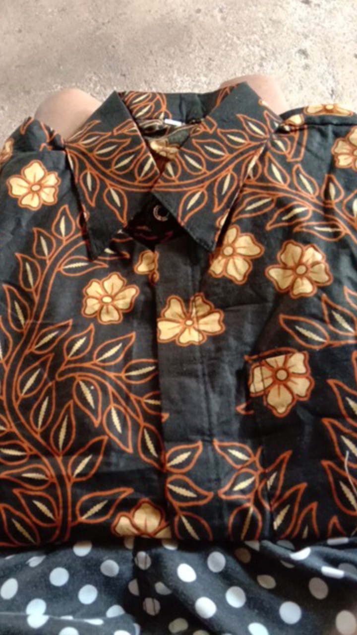 Size M L Xl Xxl Xxxl Bswart Batik Hrb026 Kenongo Hem Pendek Padi Pekalongan M L Xl Batik Pria Murah