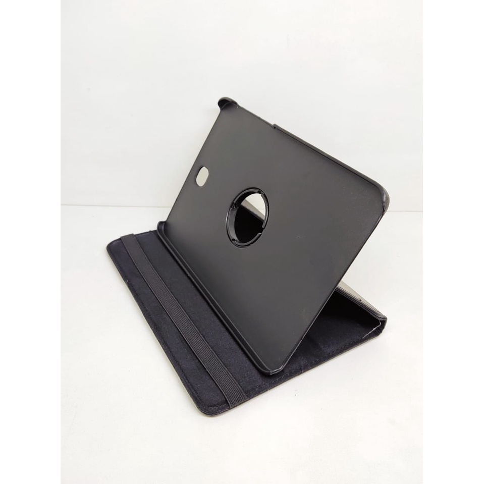 ROTARY Standing Case Samsung Tab T330 T350 T700 T715 Flip Cover Putar 360 Sarung Muter