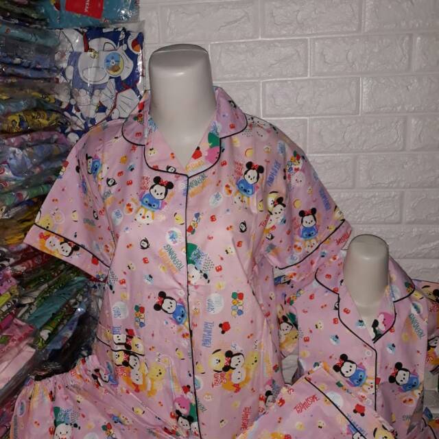 Piyama katun jepang couple