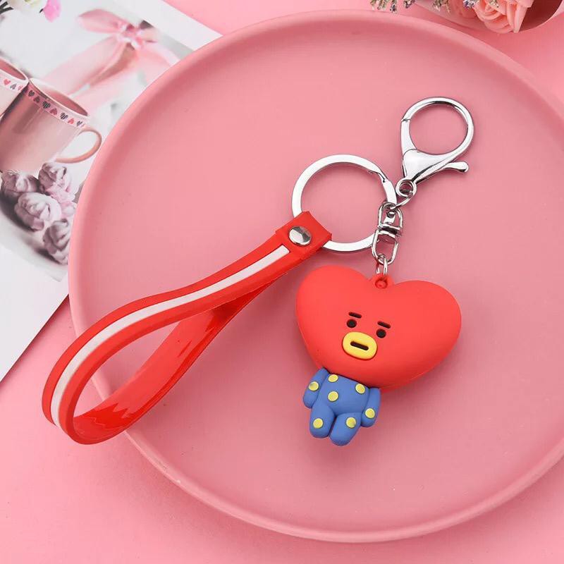 LDS GANTUNGAN KUNCI CUTE BONEKA KEYCHAIN CARTOON HIASAN GANTUNGAN KUNCI MURAH BATAM IMPORT