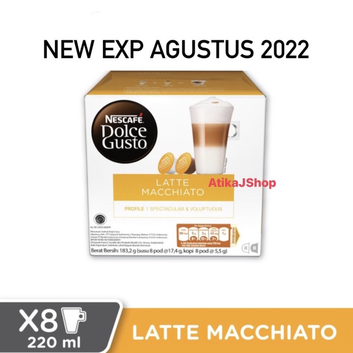 

Nescafe Dolce Gusto Latte Macchiato - Capsule
