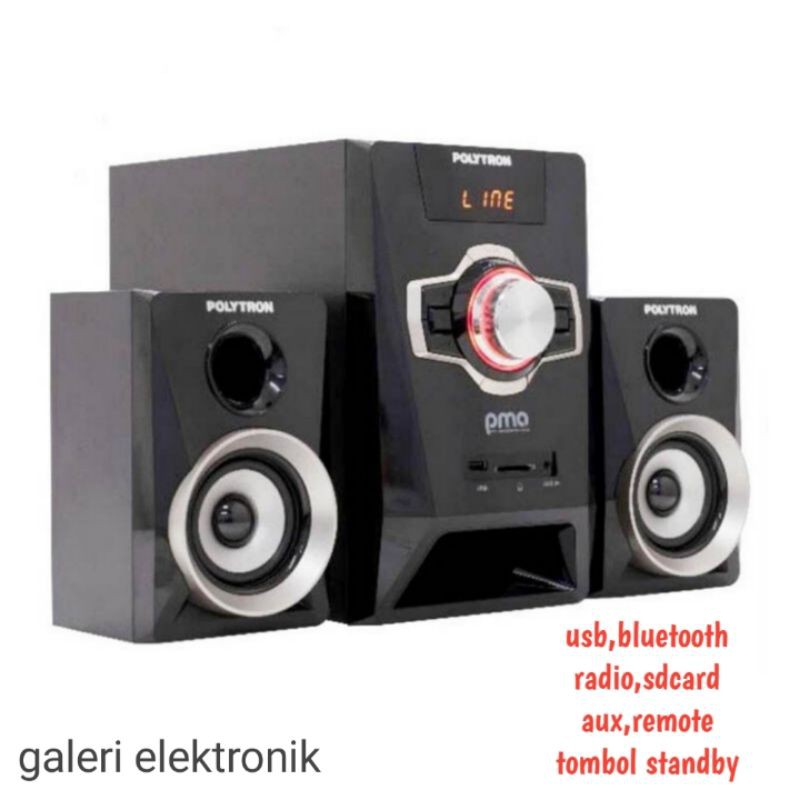 Speaker Aktif Polytron Pma 9311 bluetooth,usb,sdcard,aux,remote,kabel aux