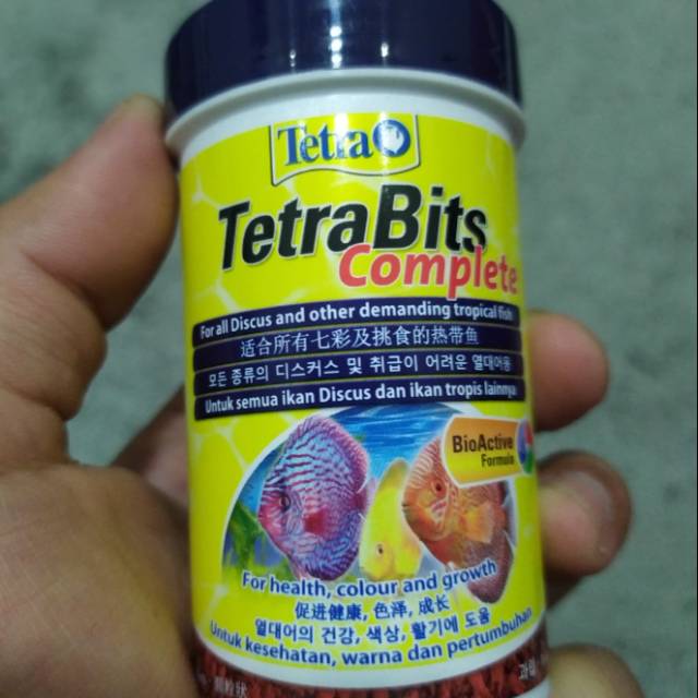 TETRA BITS COMPLETE 30GR / MAKANAN DISCUS / PELET IKAN DISCUS