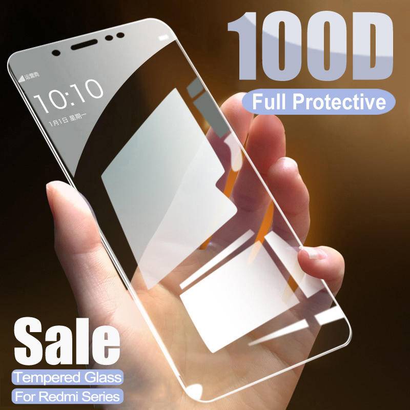 Tempered Glass Transparan Untuk Xiaomi Redmi Note 9i 7 9 10 10s 10X 10T 11 11s 5G Poco X3 GT Pro + Max 5G