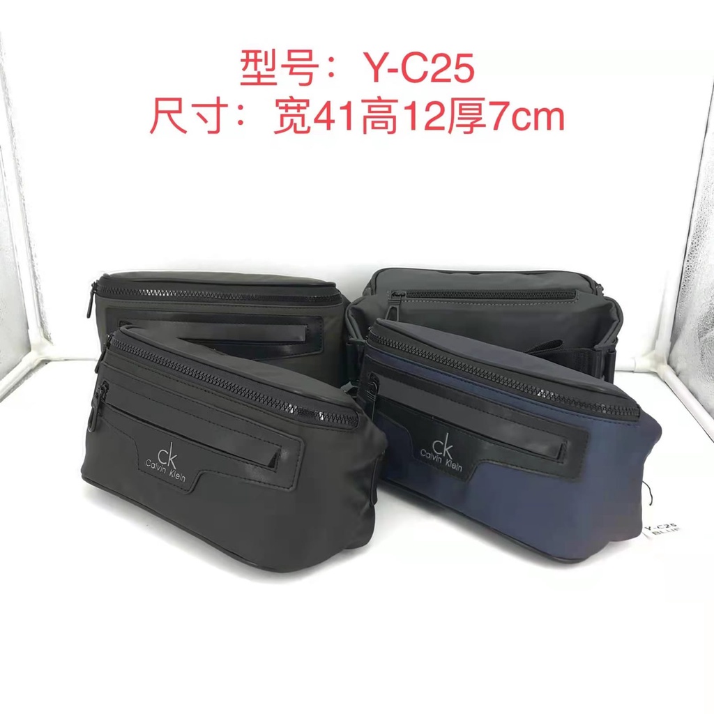 Tas Pinggang / Waistbag Pria Kode #YC bahan Waterproof