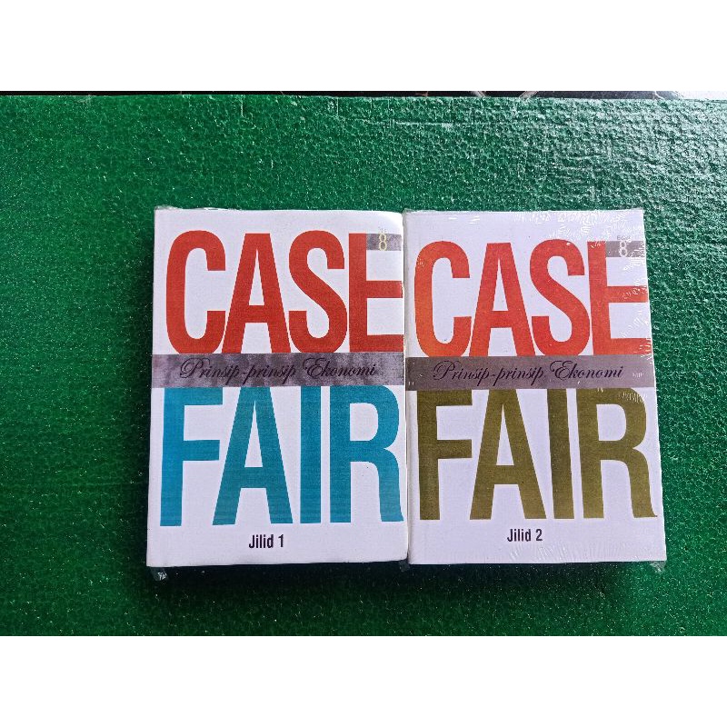paket buku PRINSIP-PRINSIP EKONOMI CASE FAIR JILID 1 DAN 2