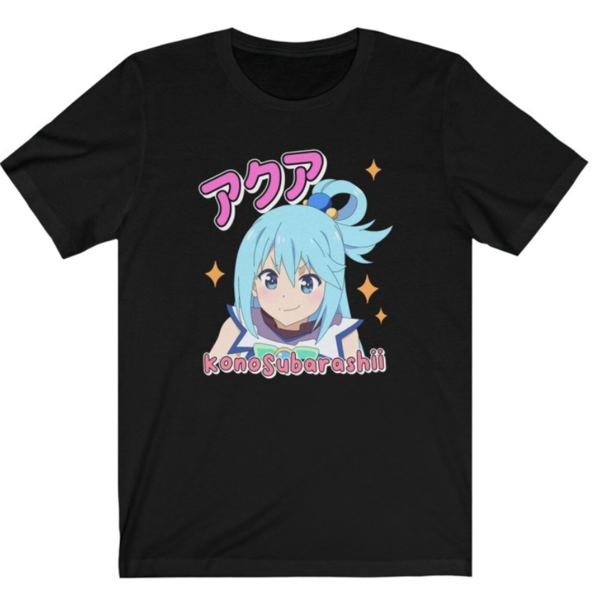 Tshirt Aqua Kono Subarashii Sekai ni Shukufuku wo Unisex