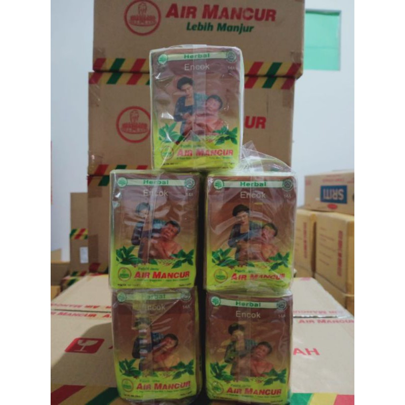 

Air Mancur Jamu Encok Isi 10 Sachet