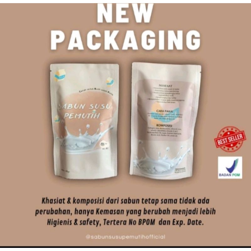 sabun susu pemutih tubuh dan wajah/ sabun sereh/ SSP