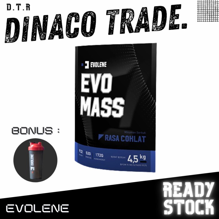 Evolene Evo Mass Protein Powder