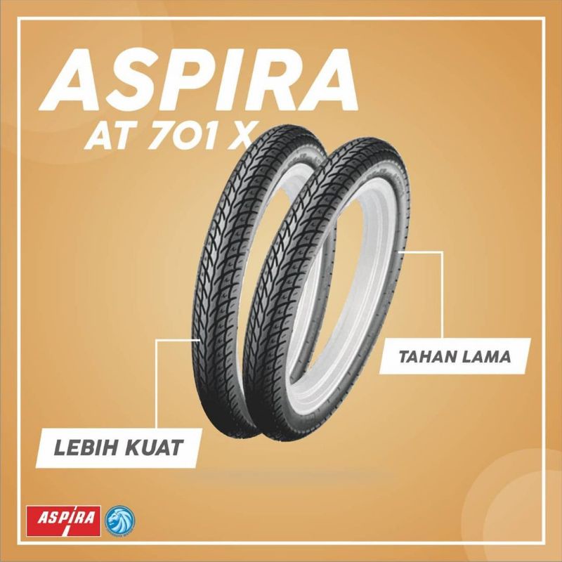 BAN LUAR RING 18 ASPIRA AT 701 X BAN ASPIRA RING 18 SEPASANG