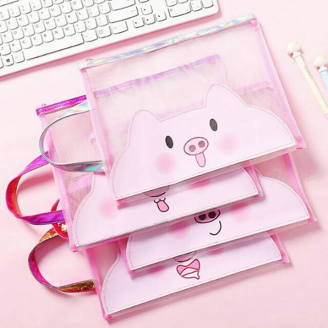 

Map A4 Jaring Babi Pink
