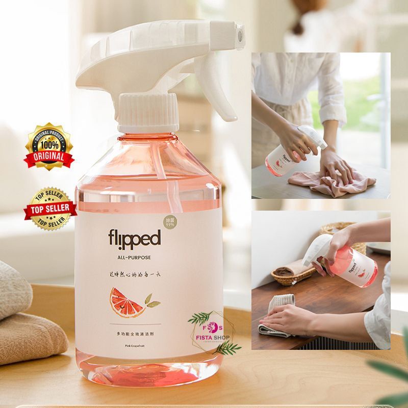 FLIPPED All purpose cleaning pembersih segala minyak, karat, noda, kloset, sepatu