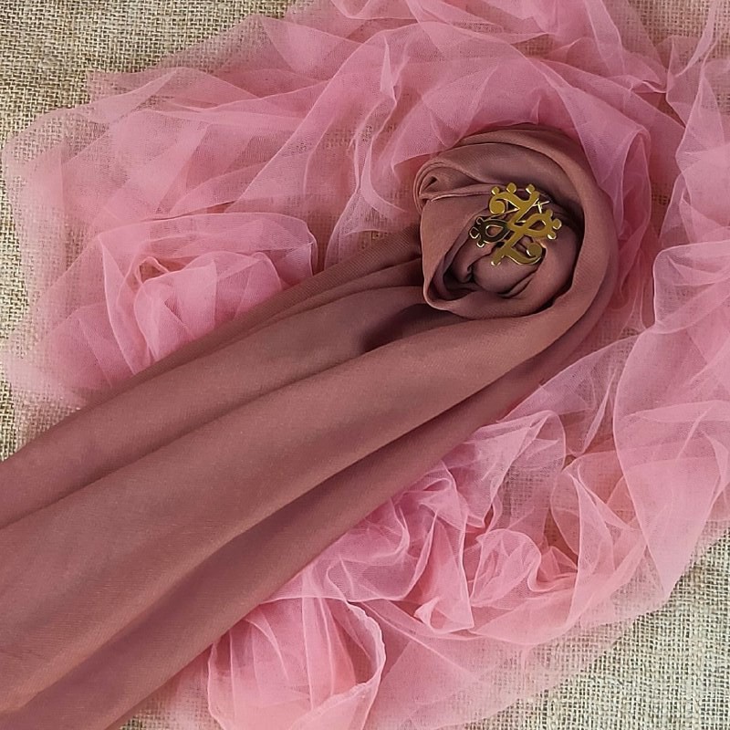 PASMINA SEGITIGA / PASMINA SQUARE CHIFFON PREMIUM ANTEM ANTI TEMBEM PART 2-NAUGAT