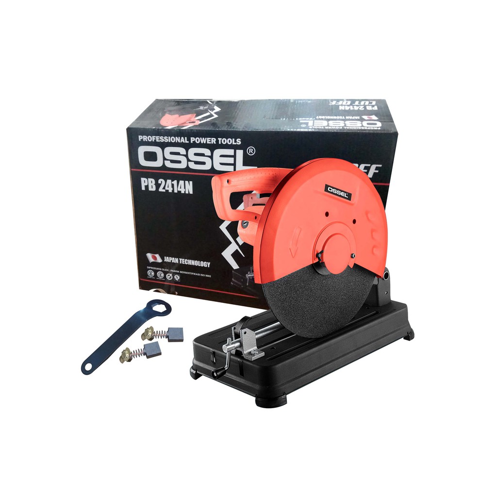 MESIN CUT OFF 2414 OSSEL MESIN POTONG BESI MESIN POTONG KAYU CUT OFF OSSEL