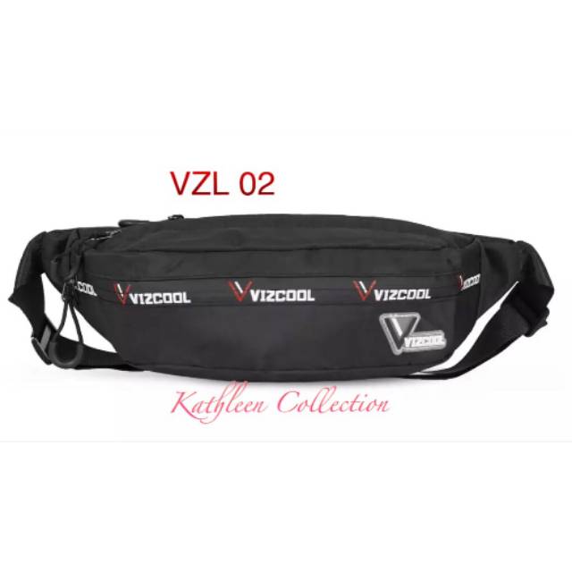 TAS DADA SELEMPANG /  TAS PINGGANG - VIZCOOL (IMPORT)  #8901 MURAH KUALITAS BAGUS.