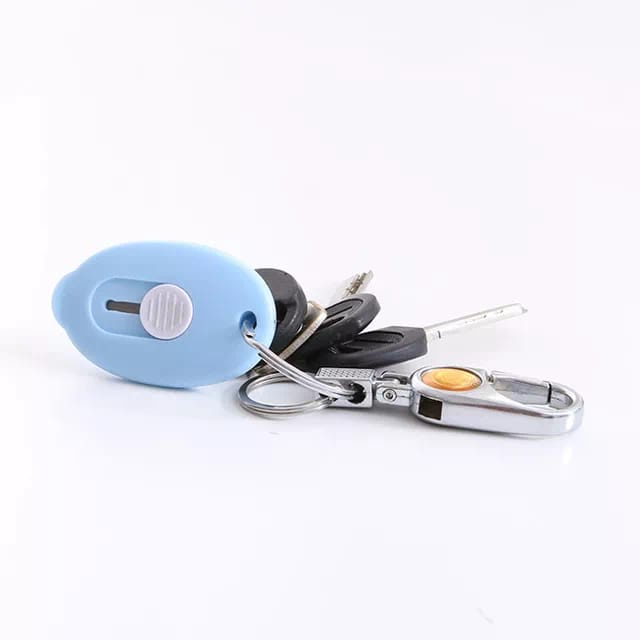 Cutter Mini Portable H313 Bentuk Oval Mini Cutter Polos Travel Kit Pemotong Kertas ACC