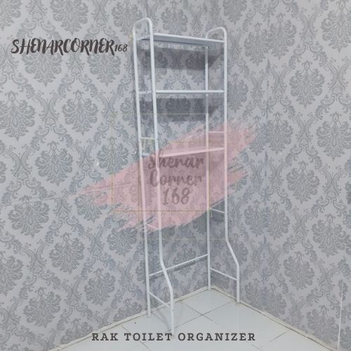 SHENAR RAK TOILET SUSUN / RAK TEMPAT SABUN SHAMPO KAMAR MANDI/RAK TOILET ORGANIZER, SHENARCORNER168