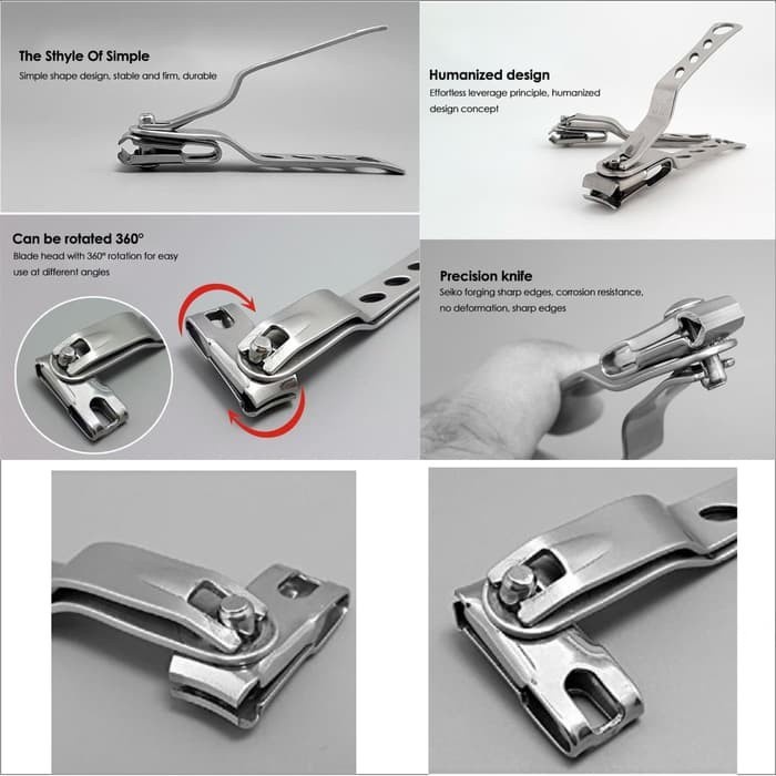 FIT BUY 1 FREE 1 PCS Household Adult Nail Clippers