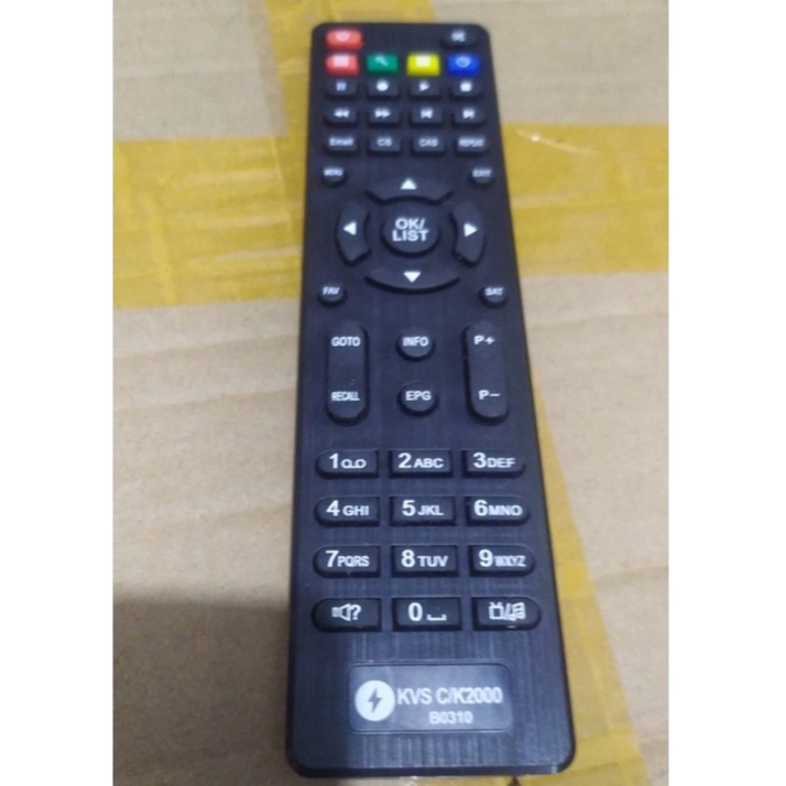 REMOTE REMOT K-VISION HD BROMO C2000 CARTENZ K2000
