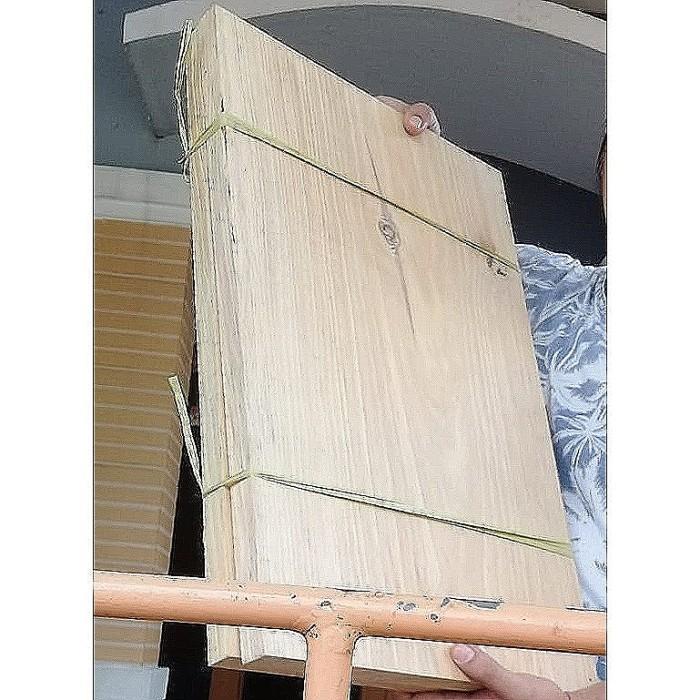Kayu | Papan Kayu Pinus Oven L30Cmxt4Cm (Bukan Jati Belanda Bekas Peti)