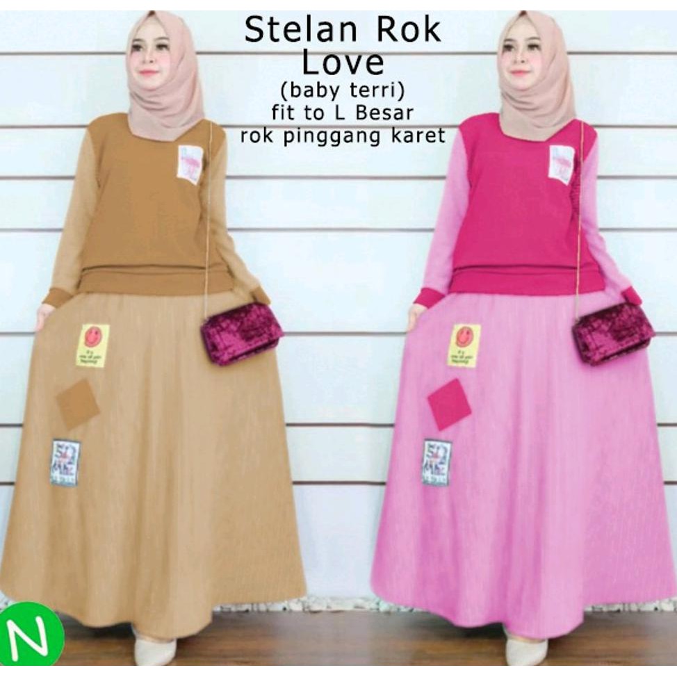 PREMIUM TO ST KEBAYA ATASAN KALONG STELAN SETELAN KEBAYA MODERN MODIS XXL BIG SIZE JUMBO ROK LILIT