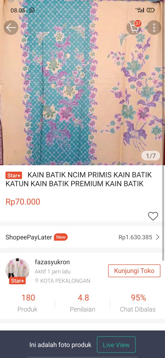 Kain Batik Garutan Kain Batik Katun Kain Batik Premium Kain Batik Solo Kain Batik Meteran
