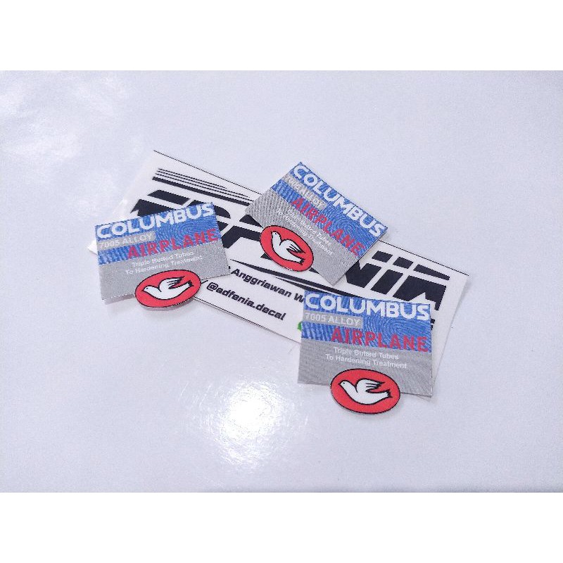 

Decal Stiker Columbus Airplane