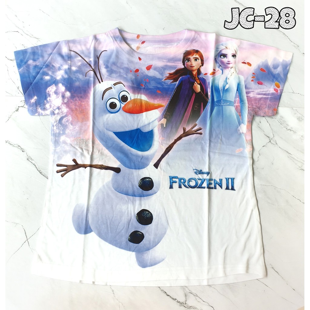 Coco Ice Kaos Anak Jumbo Frozen