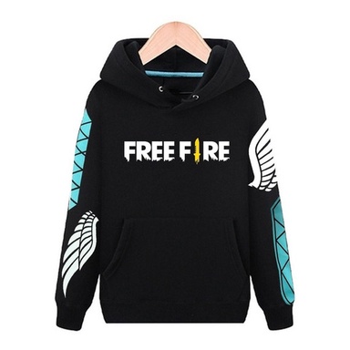 (PROMO)JAKET ANAK LAKI LAKI PEREMPUAN JAKET ANAK FREEFIRE JAKET FLEECE ANAK USIA 2-12 SWEATER HOODIE MURAH GRATIS NAMA