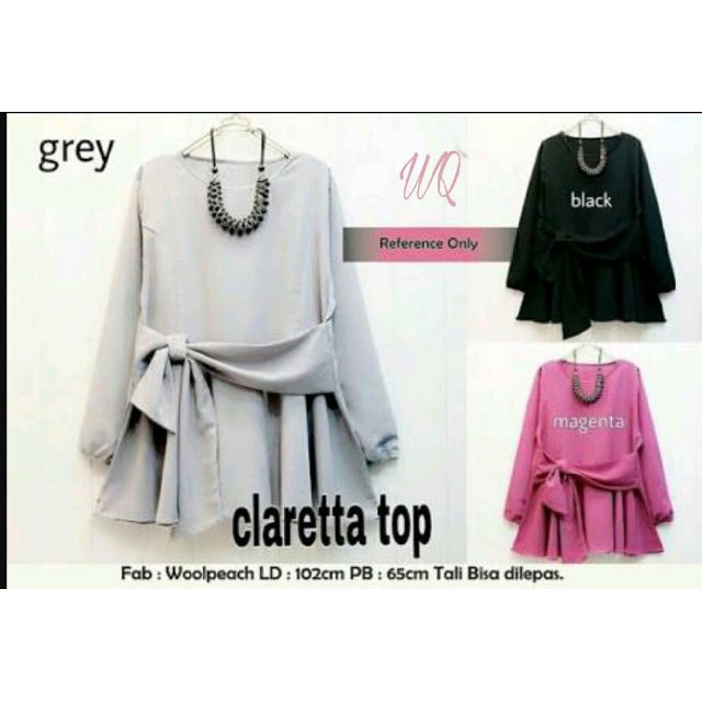 claretta top blouse / atasan wanita