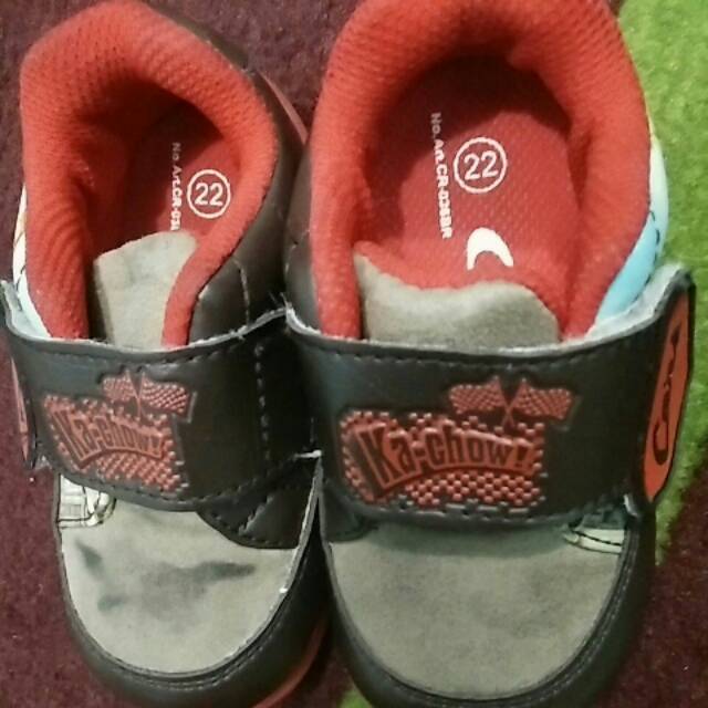 Sepatu anak cars  ( Disney) size 22
