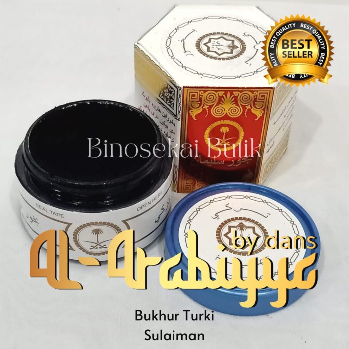 Bukhur buhur dupa turki SULAIMAN 200gr Original Segi Enam