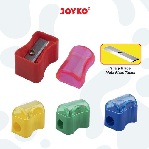 SHARPENER SERUTAN PENSIL JOYKO SP-362 SATUAN