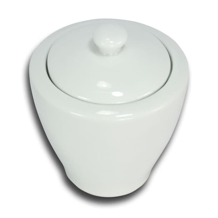 

Zen Essential Rim White Sugar Bowl SGE Tempat Gula