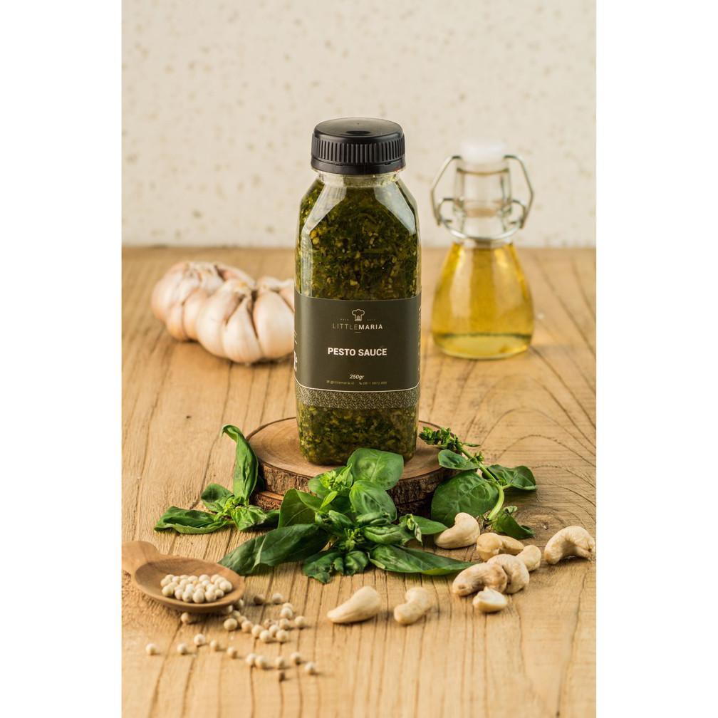 

{BISA COD} LittleMaria Pesto Sauce/Saus Pesto 250g 3-5Portions (NEW PACKAGING) DISKON [Kode 1|Kode