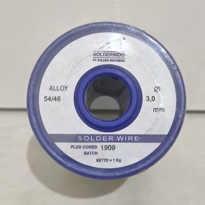 Timah Solder Merk Solderindo 1 kg 3mm