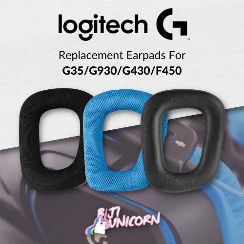 Earpad Earcup Ear Pad Cup Busa Bantalan Logitech G35 G930 G430 F450