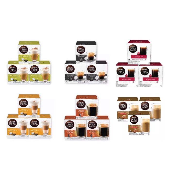 

✨COD✨ PROMO Nescafe Dolce Gusto Capsule 3 Box Original - Cappuccino