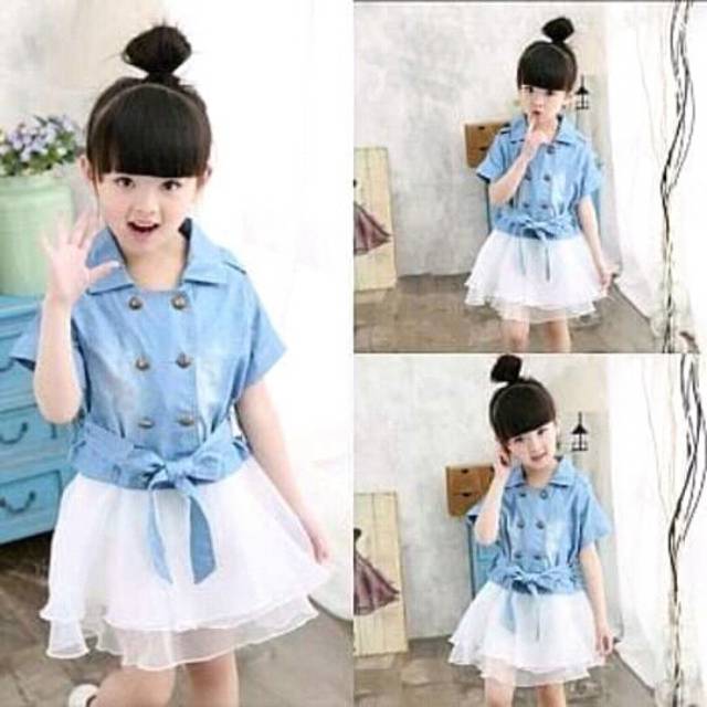 DRS YIYI DENIM dress anak