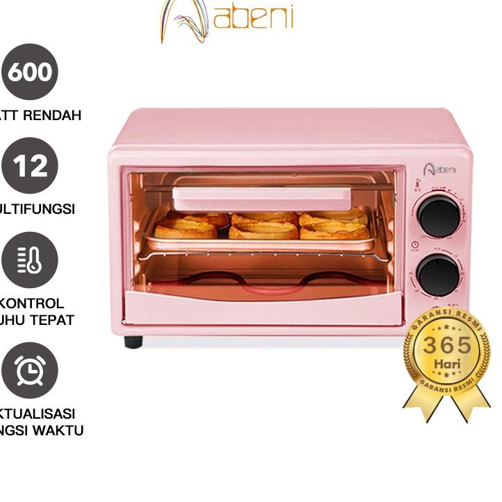 Laris YEVYC Abeni Oven Listrik 600Watt 12L Electric Oven Microwave oven low watt 99 Best Seller
