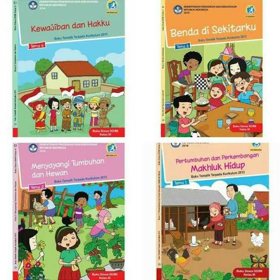 

❤BISA COD❤ Buku Siswa semester 1 kls 3 SD/MI Tema 1.2.3.4